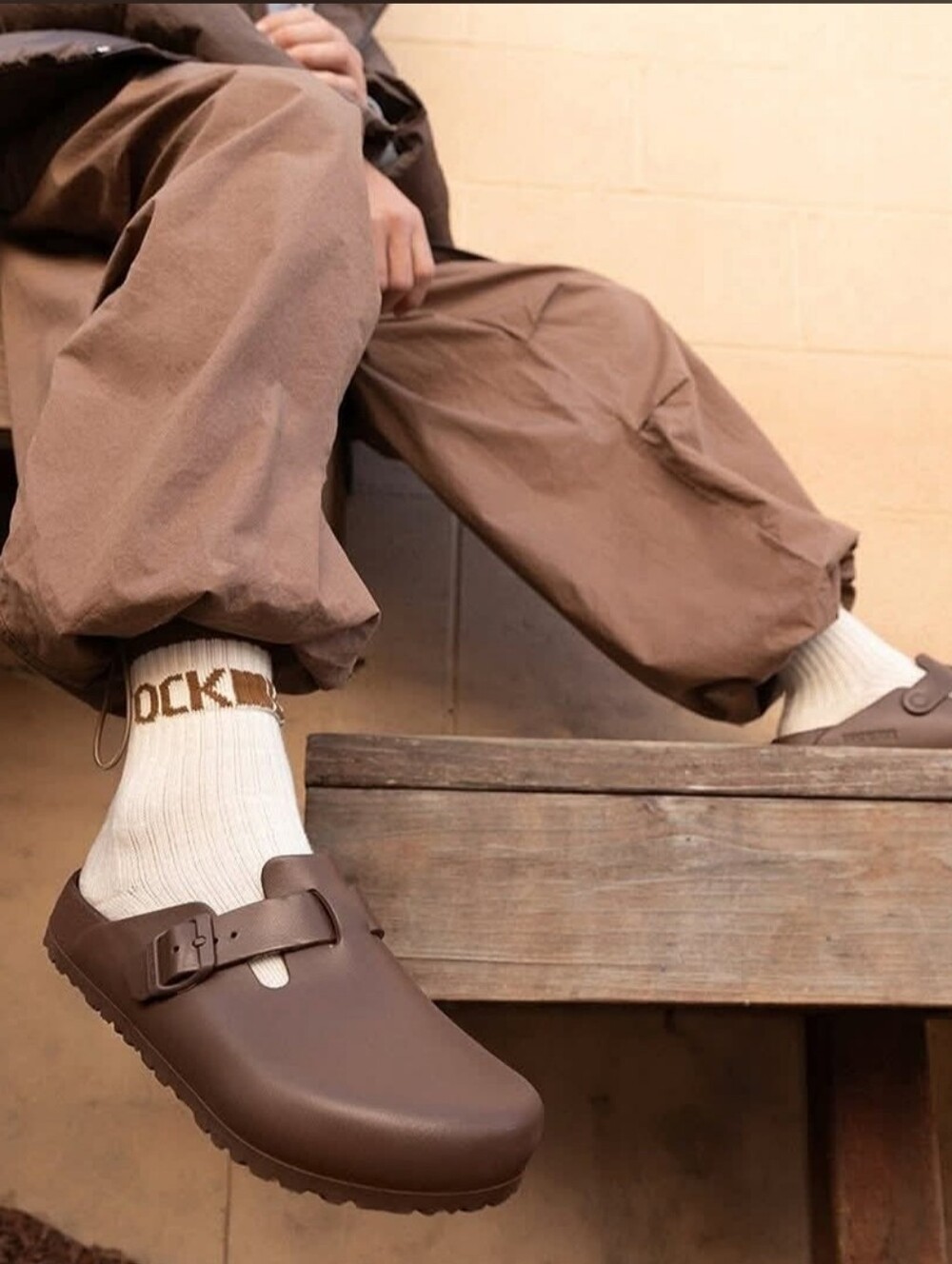 Birkenstock Eva Boston Essentials in Roast